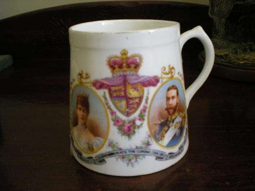 Royal Albert, England. Mary & George V. Commemorate