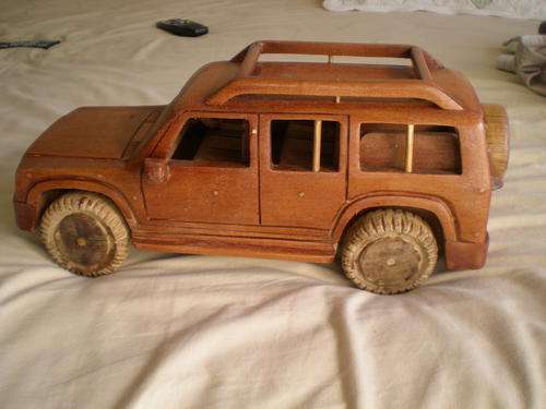 Hand Made Range/Land Rover Vehicle Toy.