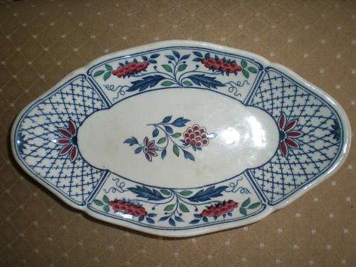 Stunning Old Wedgwood Etruria Oval Dish 1913