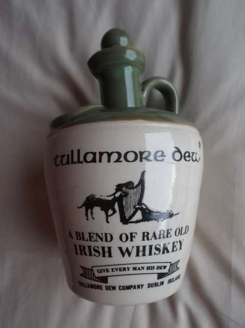Uisge Baugh Rare Old Whiskey Jar. Empty / Very Old.
