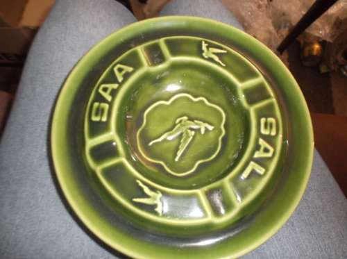 Old SAA Ashtray Round 20.5cm