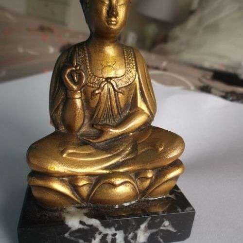 Tibetan/Indian Buddha 8cm tall... Post Net R120