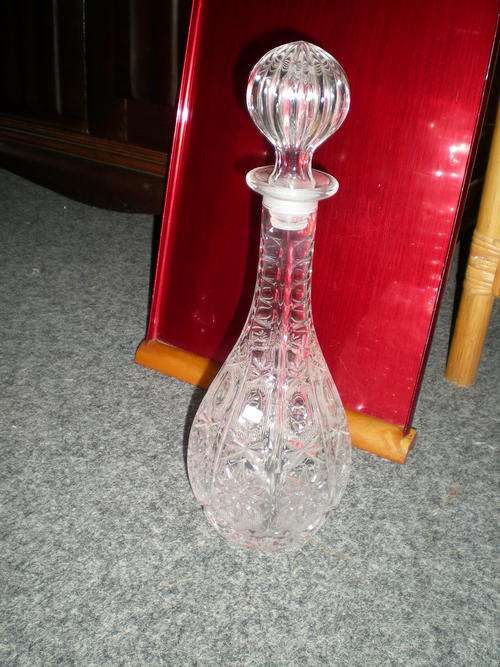 Depression Glass Decanter