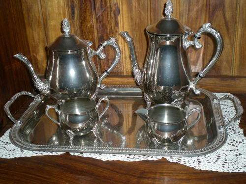 Beautiful 5 piece Silver Plated Tea Service.