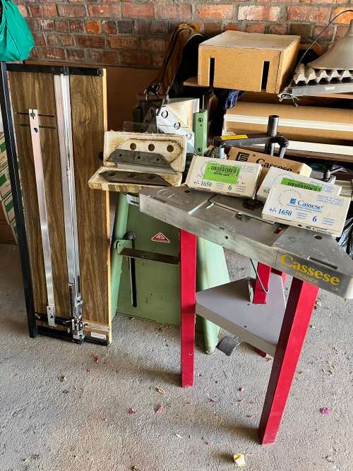 Picture framing equipment: Machinery for sale