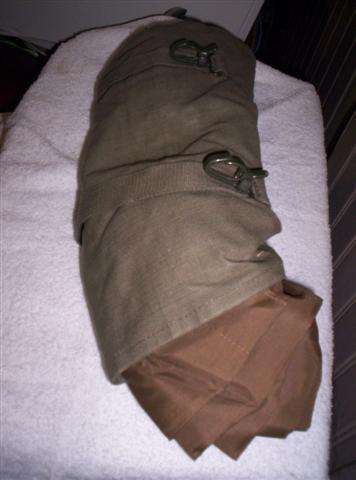 Grondseil in webbing pouch - SADF Army