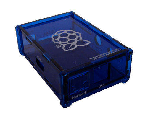 Raspberry Pi Case Blue