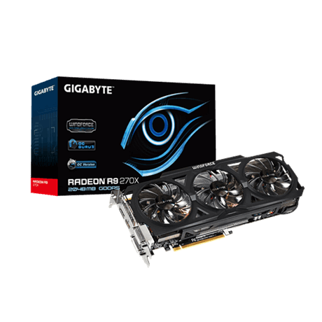 Gigabyte AMD Radeon R9 270X Graphics Card - 2048Mb GDDR5