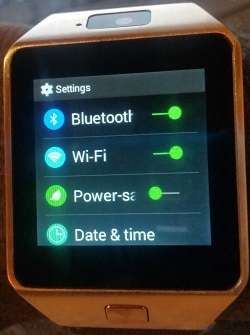 Real Android Setup Screen
