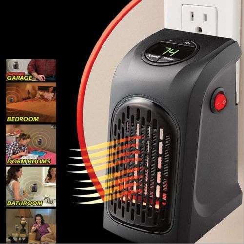 400W Portable Fan Heater
