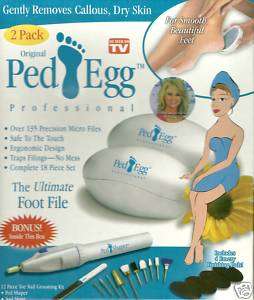 PED EGG FOOT FILE 18PC SET