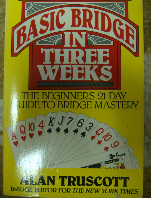 PRE-LOVED  -  BASIC BRIDGE IN THREE WEEKS  -  BY  ALAN TRUSCOTT