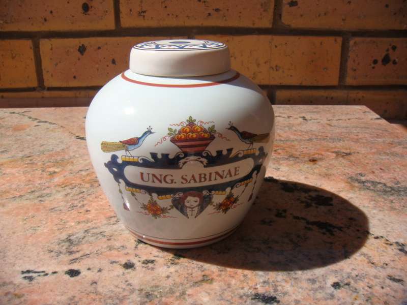 DELFT  Pharmacy. NUMBERED and signed.  -HOLLANDS HANDWERK-.  !!