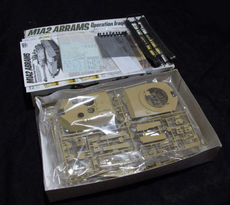MODEL KITS FOR SALE - Tamiya M1A2 Abrams tank & Tamiya Challenger 2 (Desertized) tank