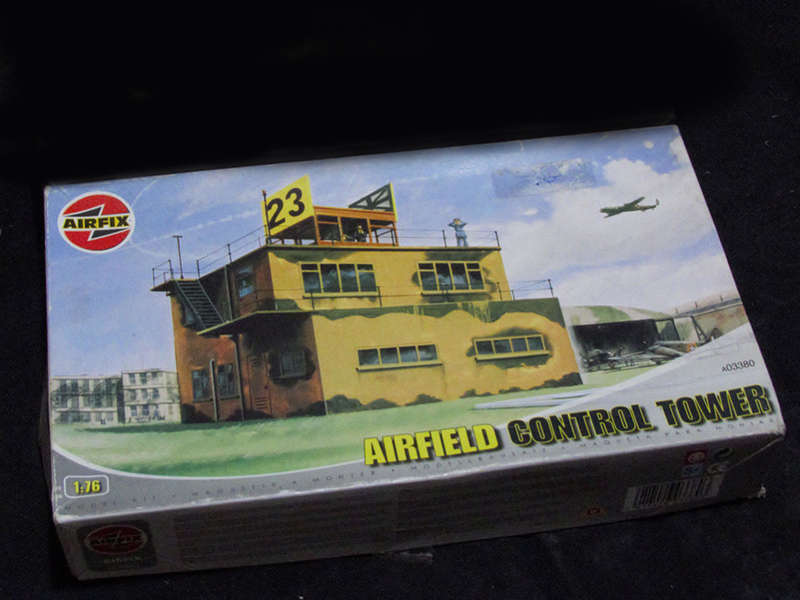 MODEL KITS FOR SALE - Airfield Control Tower & Diorama Park Wall