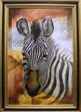 Framed oil on board 1290 x 880