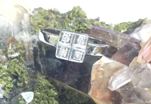Pave Set Diamond Ring