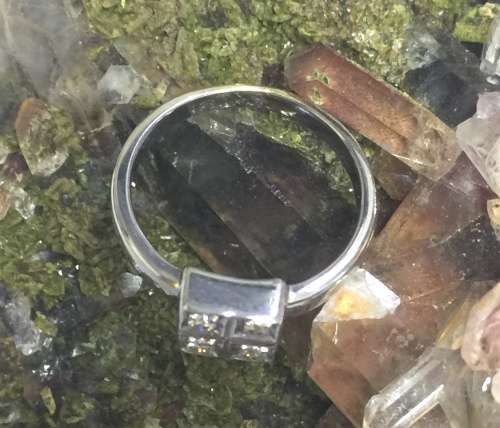 Pave Set Diamond Ring