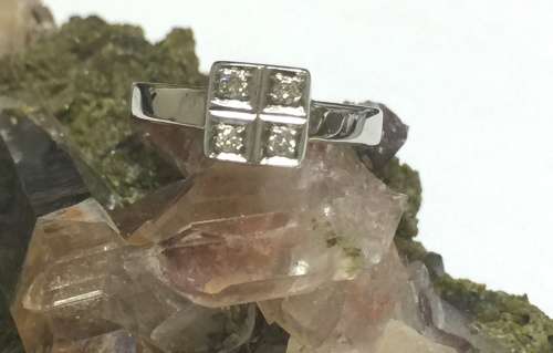 Pave Set Diamond Ring