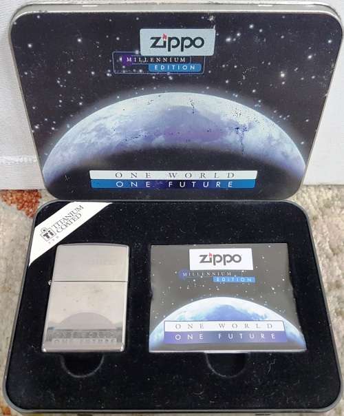 Collectible Millennium limited edition Zippo lighter