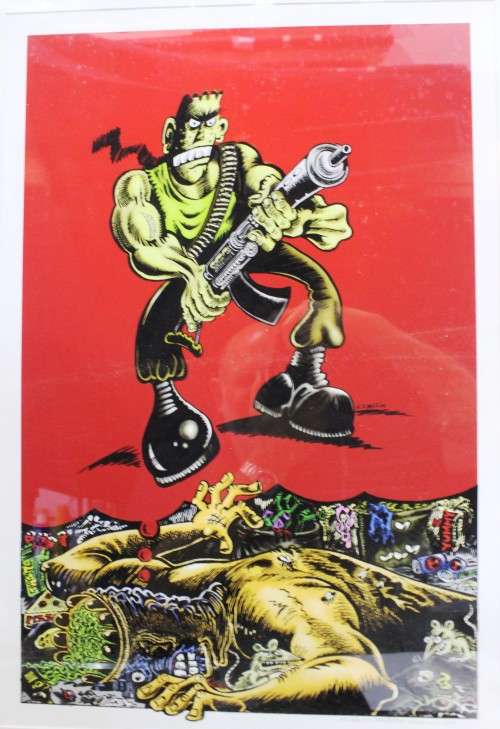 Framed `The Black Mamba` print by ND Mazenpai 1/10 as seen on TV `pawn stars SA`