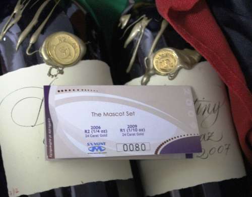 Mont Destin `Lets celebrate wines of SA` 2007 Limited edition 6/12