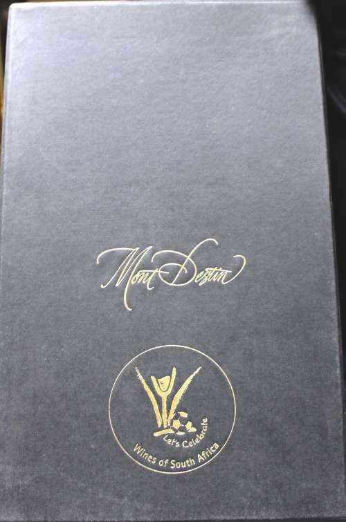 Mont Destin `Lets celebrate wines of SA` 2007 Limited edition 6/12
