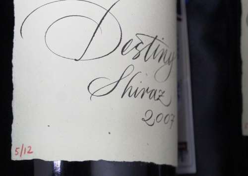 Mont Destin `Let`s celebrate wines of SA` 2007 Limited edition 5/12