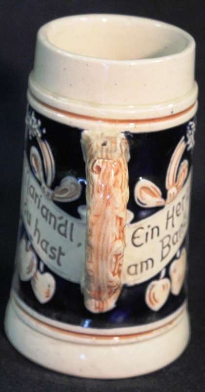 Marian`dl du hast Ein herz am Ban`dl Beer Mug from Germany