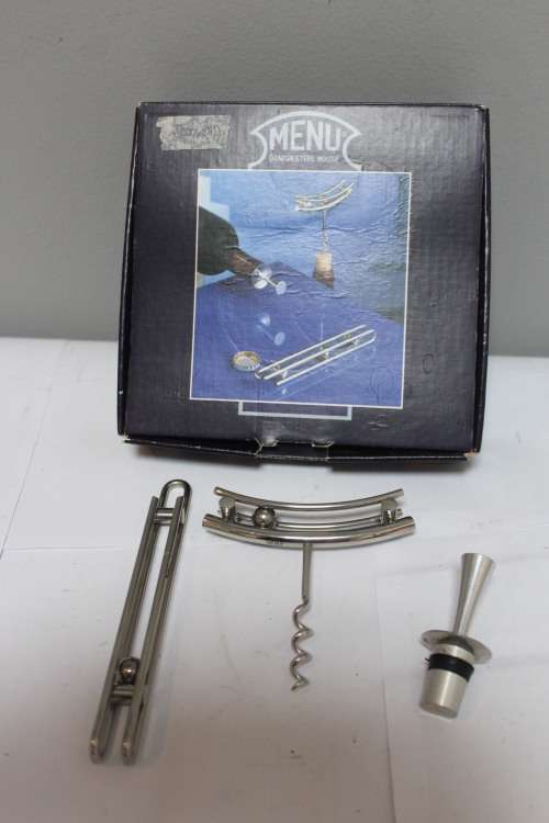 Swedish bottle opening set
