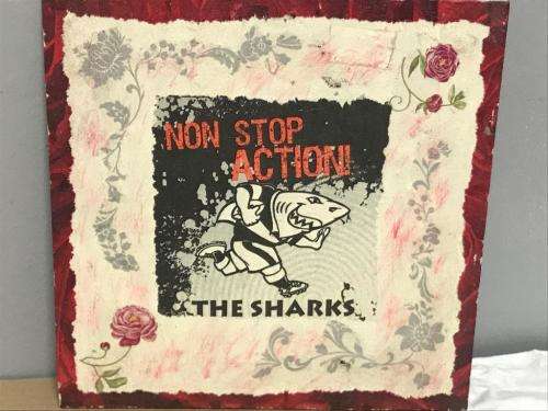 Sharks Rugby - hand made decor plate and tile