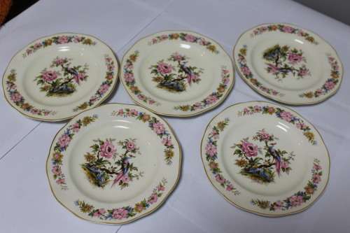 5 x Vintage side plates - Made by Wedgewood & Co