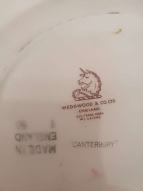 5 x Vintage side plates - Made by Wedgewood & Co