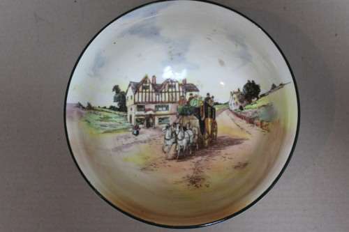 Royal Doulton Old English Coach Scene - Bowl 6393