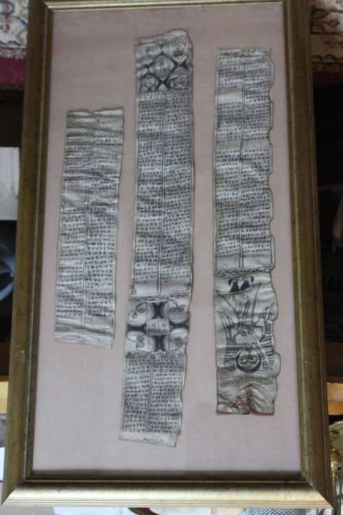 Queen of Sheba Scrolls - A set of two - 0319-214