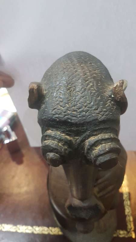 African wooden carving - ears slightly damaged