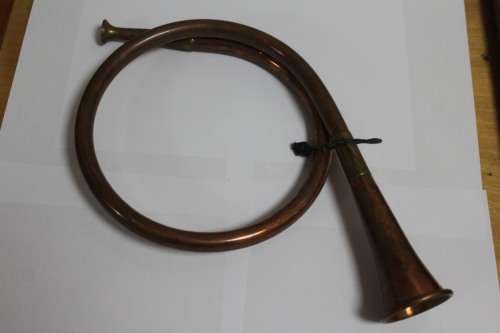 Antique fox hunting horn
