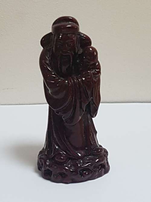 5 x piece resin Asian figurine set