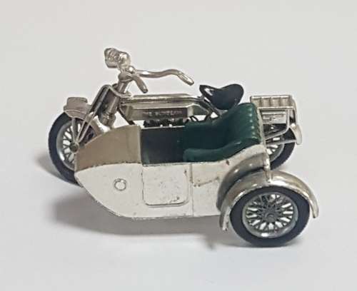 Collectible Matchbox car - 1914 Sunbeam Motorbike Y8 - no  box