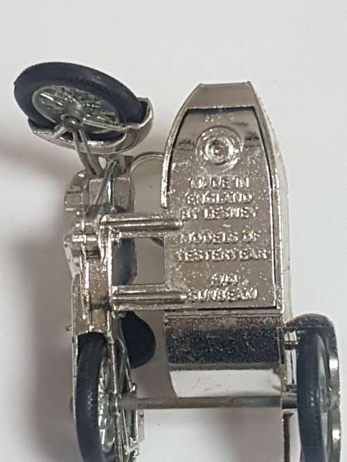 Collectible Matchbox car - 1914 Sunbeam Motorbike Y8 - no  box