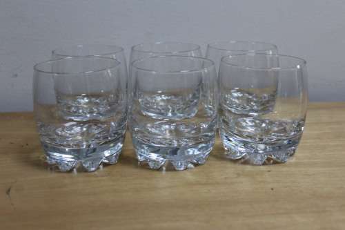6 x Whiskey glasses