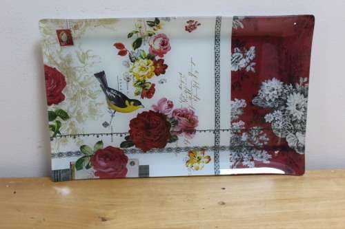 Small glass tray