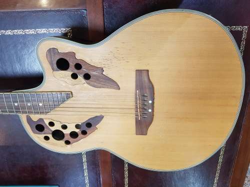 Stagg acoustic guitar with builtin amp
