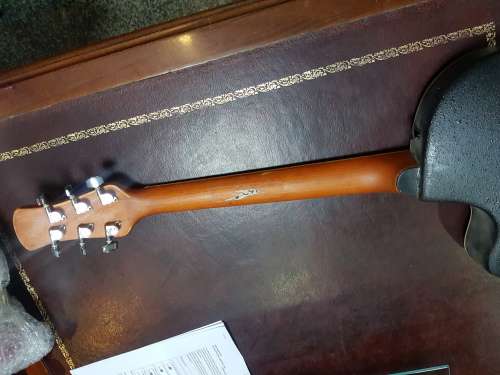 Stagg acoustic guitar with builtin amp