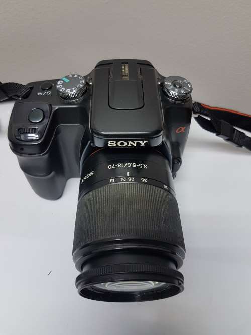 Sony Alpha A100 DSLR Professional Digital Camera  18-70mm Sony lens kit - cw 2 x add Macro Lenses