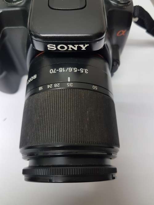 Sony Alpha A100 DSLR Professional Digital Camera  18-70mm Sony lens kit - cw 2 x add Macro Lenses