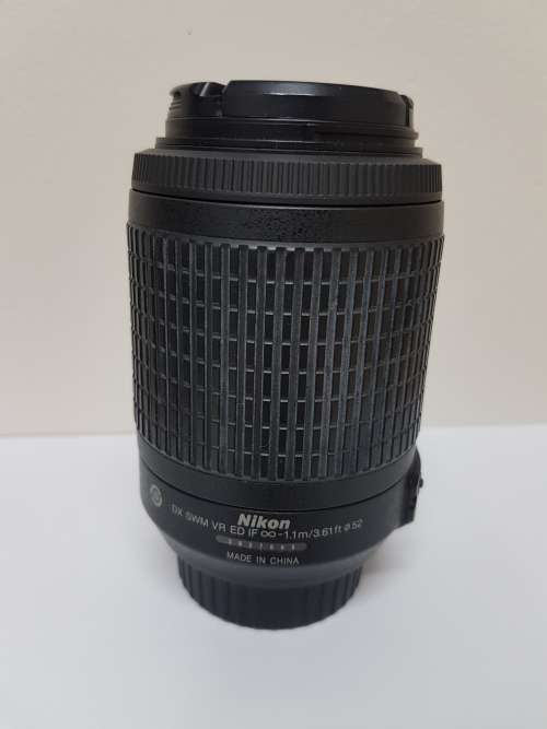 Nikon camera lens, DX 55-200mm
