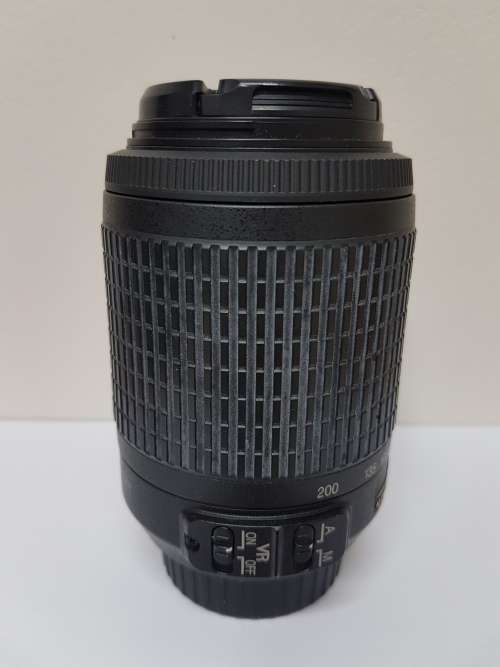 Nikon camera lens, DX 55-200mm