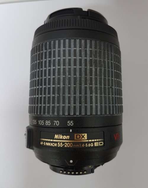 Nikon camera lens, DX 55-200mm (Slightly newer model)