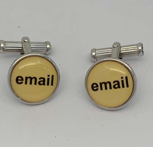Stainless steel cufflinks